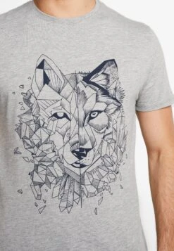 Pier One T-Shirt Print - Mottled Grey -Pier One Winkel 19bac3e87c214150932db03a2c67e58e