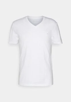 Pier One V Neck Bird Tonal 3 Pack - T-Shirt Basic - Light Brown/White/Dark Blue -Pier One Winkel 28f86b9281a846468836f5c46e5a93ff