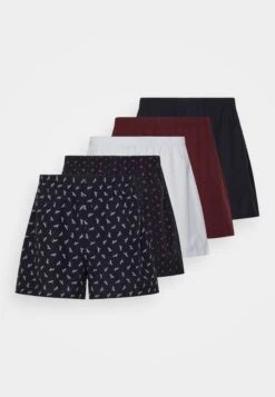 Pier One 5 Pack - Boxershort - Dark Blue/Bordeaux/ Blue -Pier One Winkel 3422d9ed8c4f49da9db171652d2bfcfc