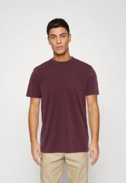 Pier One 7 Pack - T-Shirt Basic - Blue/Mottled Bordeaux/White -Pier One Winkel 4a8b7c59da094e668883e9f6ee9f1a94