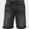Pier One Jeansshort - Grey Denim