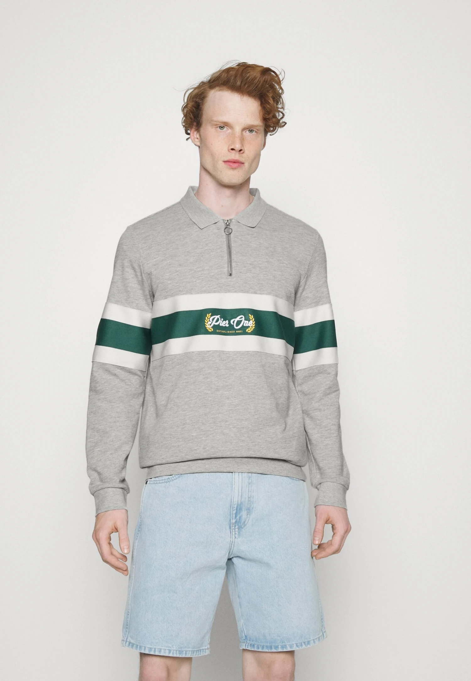 Pier One Sweater -Light Grey 1 Pier One Sweater -Light Grey