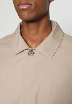 Pier One Commuter Coat- Halflange Jas - Tan -Pier One Winkel 64e4c0abaebf41b497d5537b02c36b22