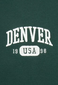 Pier One Denver College Hoodie- Sweater - Green -Pier One Winkel 752110e4a87f4d94834d2533b6a901a1