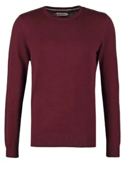 Pier One Basic Crewneck - Trui - Bordeaux -Pier One Winkel 85d6d8a383134993bde44fb81e406306