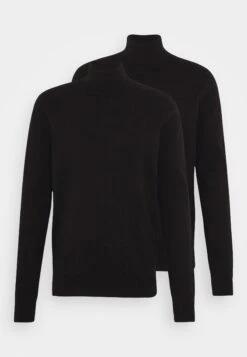 Pier One 2 Pack - Basic Turtleneck - Trui - Black -Pier One Winkel 8734a667699e468ebb89189aafa90312