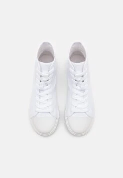 Pier One Unisex - Sneakers Hoog - White -Pier One Winkel 8de458166913420995bdf3fadfee5261