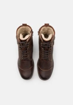 Pier One Leather - Veterboots - Brown -Pier One Winkel 9cdda29c31d1480bad87b1b7287b863e