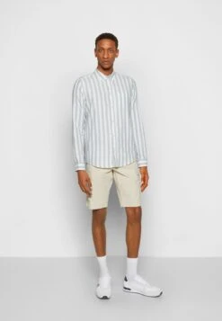 Pier One Overhemd -Light Blue/White -Pier One Winkel ad68b78fedd4448d93eac64ae75b956d