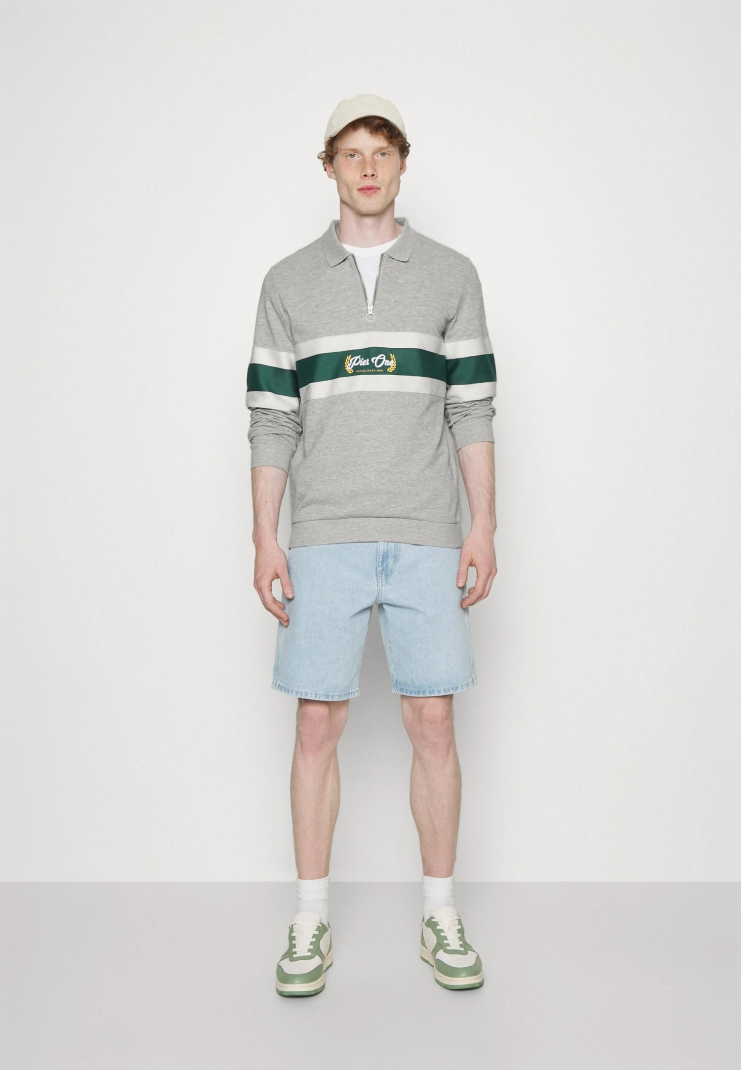 Pier One Sweater -Light Grey 2 Pier One Sweater -Light Grey - Afbeelding 2