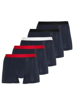 Pier One 5 Pack - Onderbroeken - Dark Blue/Red -Pier One Winkel ba6f2f15b66a486c8ed852722b2b6472