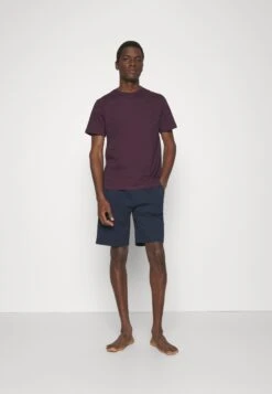 Pier One Pyjama - Dark Blue/Bordeaux -Pier One Winkel bc888e8f3973442f8182fe129d271a9b