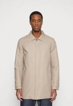 Pier One Commuter Coat- Halflange Jas - Tan