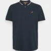 Pier One Poloshirt - Dark Blue/Orange