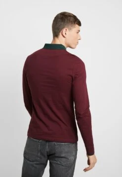 Pier One Muscle Fit - Poloshirt - Bordeaux -Pier One Winkel d1846c2f89594bf0ab3bedf8e5f62f1a