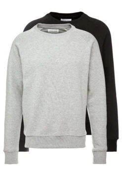 Pier One 2 Pack - Sweater - Mottled Light Grey/Black -Pier One Winkel dba537e667ce4fe2aee0ab958e24e9cf