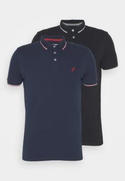 Pier One 2 Pack - Poloshirt - Black/Dark Blue -Pier One Winkel f1dd8e041b374827b9335308c581e6ba
