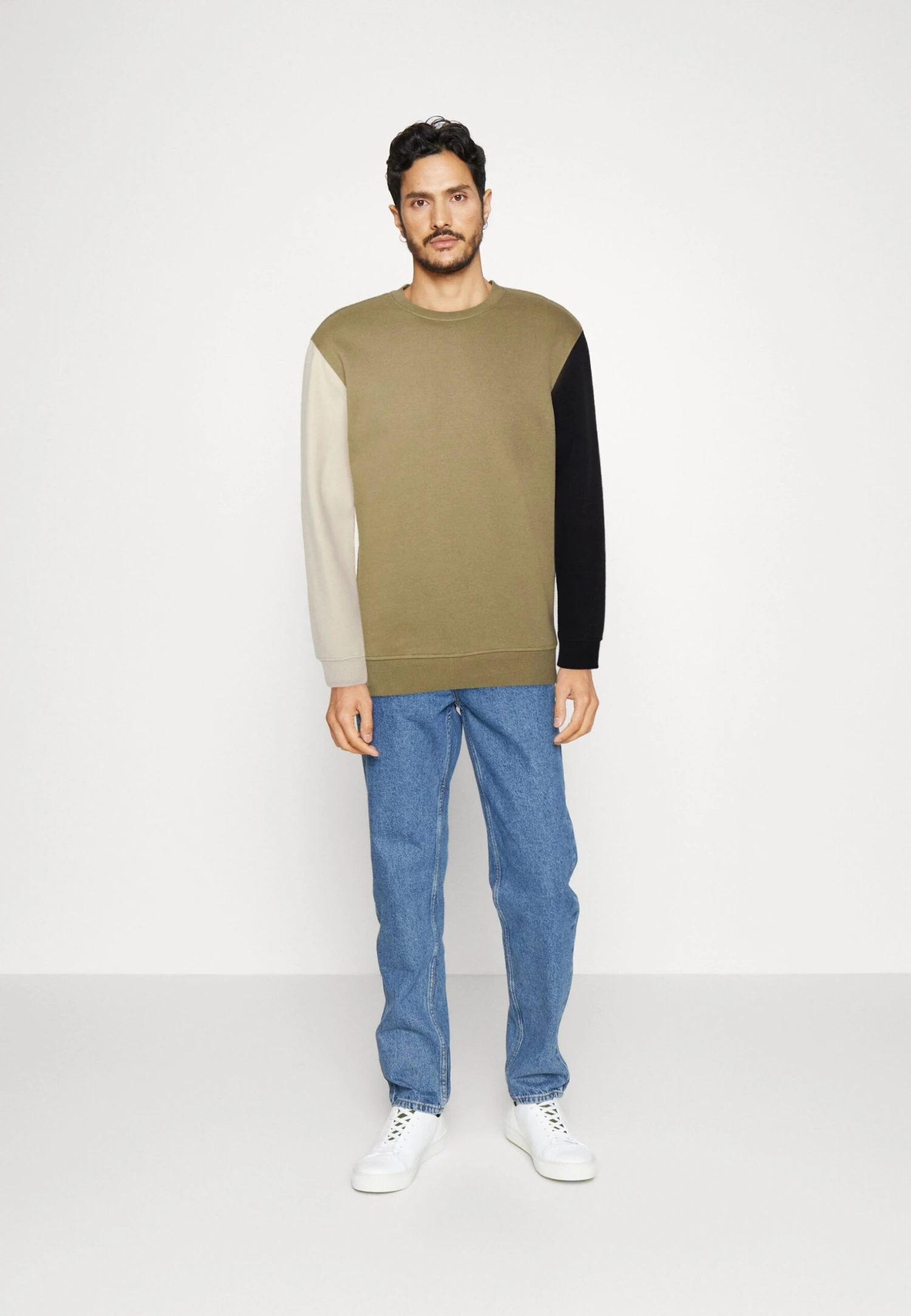 Pier One Sweater - Black/Brown/Grey 2 Pier One Sweater - Black/Brown/Grey - Afbeelding 2